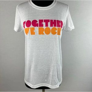 New Zumba Together We Rock Super Soft Tee Size Medium